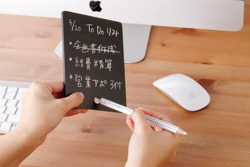 大事なことは黒板だと忘れない！MAKOO「Old School Memo」 イメージ