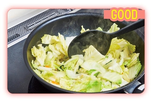 シリコン素材の調理ツールがGOOD フライパンおすすめ イメージ