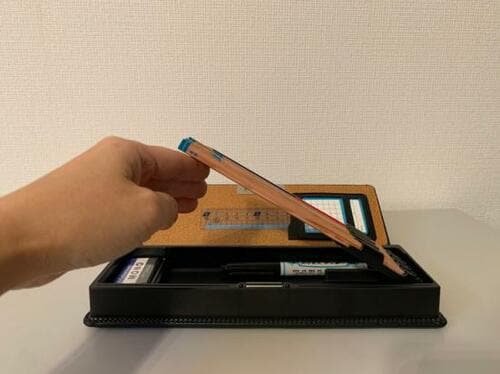 昔ながらの定番ふでばこクツワ「合皮筆入」 イメージ7