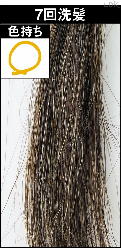 7回洗髪 白髪染めヘアカラーおすすめ イメージ