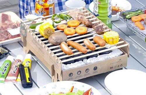 ［ポイント①］燃焼時間は1回の食事に十分な2時間2分 バーベキューコンロおすすめ イメージ