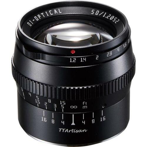 銘匠光学「TTArtisan 50mm f/1.2 C」