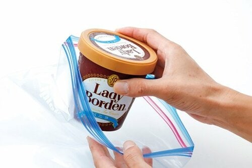 しっとりした美味しさでアイスを保存するには？ イメージ