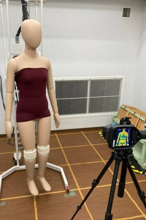 テスト1:暖かさ(保温性・吸湿発熱性) レディース用あったかインナーおすすめ イメージ2