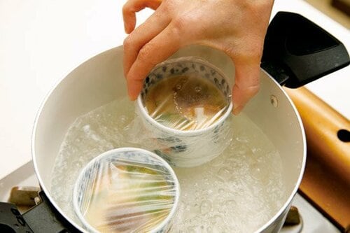 [鍋で湯煎]蒸し時間が難簡単とは言い難い…… イメージ