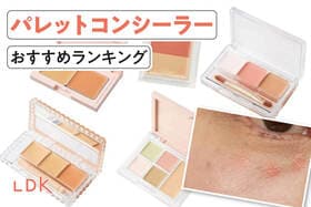 パレットコンシーラーのおすすめランキング。LDKがプチプラの人気商品を比較