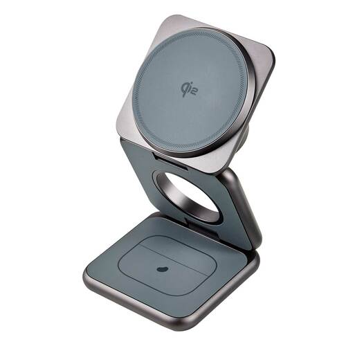 3in1ワイヤレス充電器おすすめ REDBEAN REDBEAN P1 Qi2 充電 3in1 マグネット スマホスタンド イメージ1