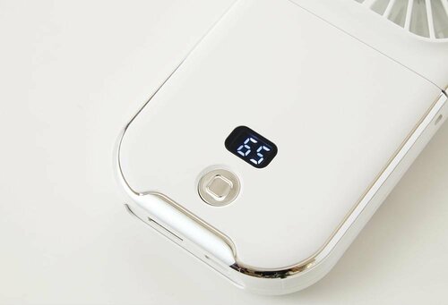 バッテリー残量もみやすい ハンディファンおすすめ イメージ