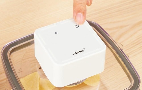 スイッチポンで脱気スタート 真空保存容器おすすめ イメージ