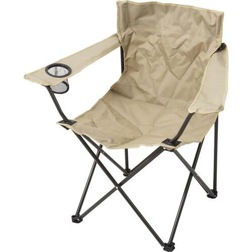 ひと工夫がうれしい！980円の「アームチェア ベージュ」 イメージ