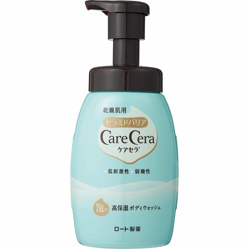 ロート製薬「ケアセラ 泡の高保湿 ボディウォッシュ」