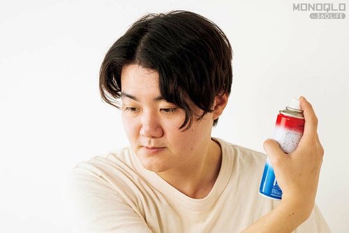 テスト2:使用感 メンズヘアスプレーおすすめ イメージ