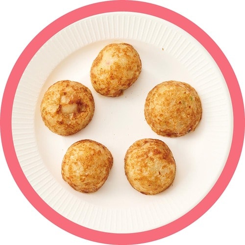 冷凍お好み焼き、たこ焼きおすすめ ニッスイ だしのうまみ たこ焼き イメージ2