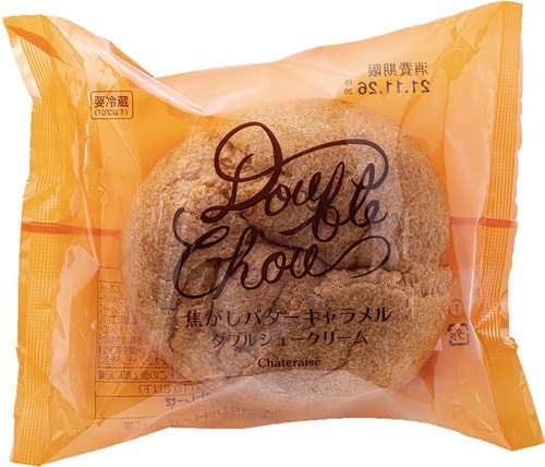 13位: ほろ苦さが生クリームとなじんでいない「焦がしバターキャラメル ダブルシュークリーム」 イメージ