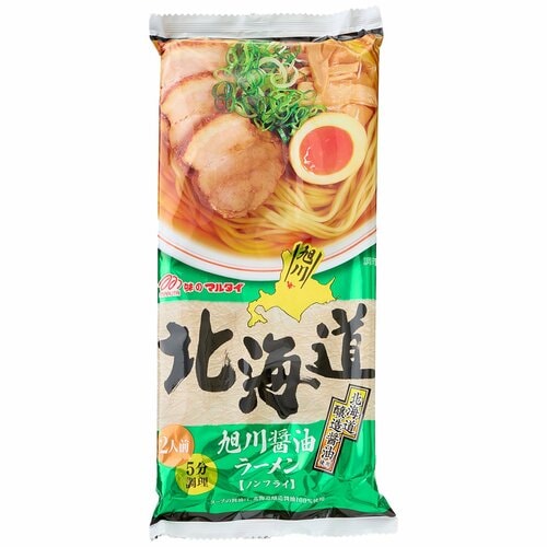 マルタイラーメンおすすめ マルタイ 北海道旭川醤油ラーメン  イメージ