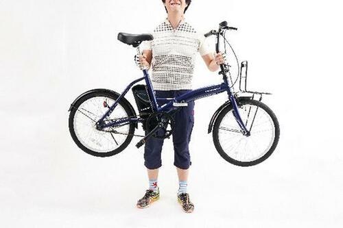 電動アシスト自転車に小さくて折りたためるタイプがあるんです!