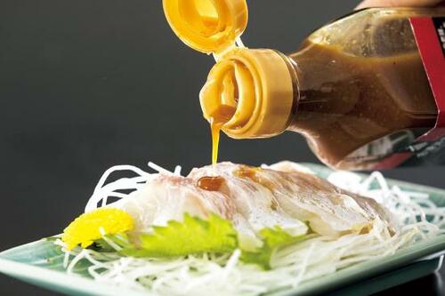 スーパーのお刺身の格が上がる会津天宝のみそポン酢柚子入り