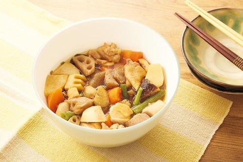 しっかり味のしみた筑前煮もレンジで可能 イメージ