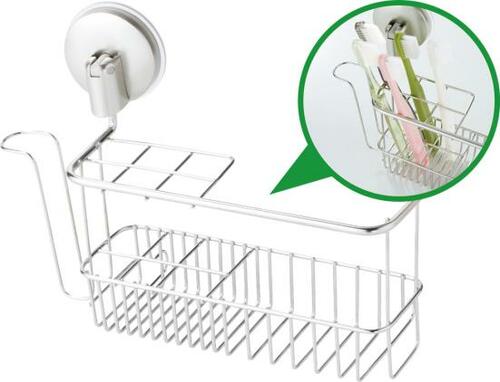 吸着力抜群！ ベルメゾンの ステンレス歯ブラシスタンド イメージ