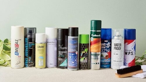 防水スプレーの人気商品を比較 防水スプレーおすすめ イメージ