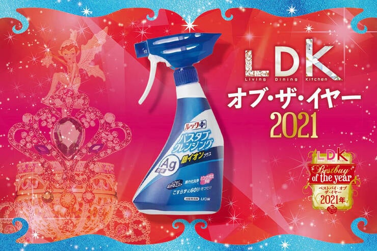 お風呂のイスの水垢もスッキリ！ お風呂洗剤は「バスタブクレンジング」｜LDKオブ・ザ・イヤー2021