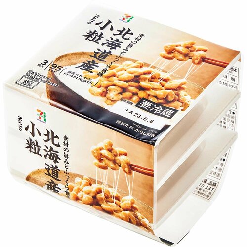 セブンプレミアム「北海道産小粒納豆」 安い納豆おすすめ イメージ