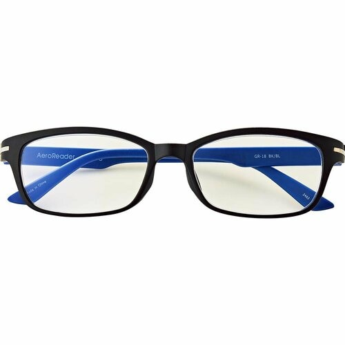 老眼鏡おすすめ 愛眼 眼鏡専門店の読書グラス GR18-BK イメージ1