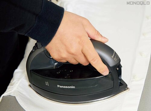 前後同形状のダブルヘッドで好きな方向へ動かせる スチームアイロンおすすめ イメージ