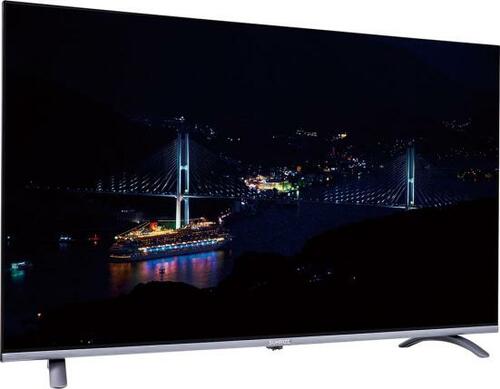 モダンデコ「SUNRISE 4Kフレームレステレビ（50V型）」2