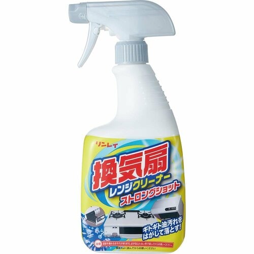 リンレイ「換気扇レンジクリーナー ストロングショット」 換気扇掃除用洗剤おすすめ イメージ