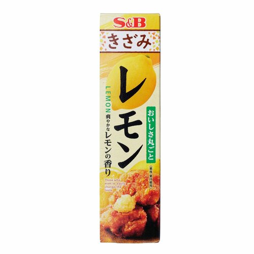 チューブ調味料おすすめ エスビー食品 きざみレモン イメージ