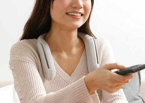 2018年の大ヒット商品「肩掛けスピーカー」 イメージ