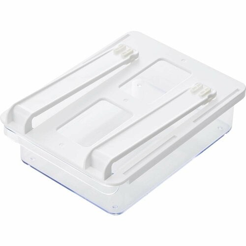 冷蔵庫棚下トレーおすすめ パール金属 SKIT 冷蔵室棚下引き出しケースS イメージ