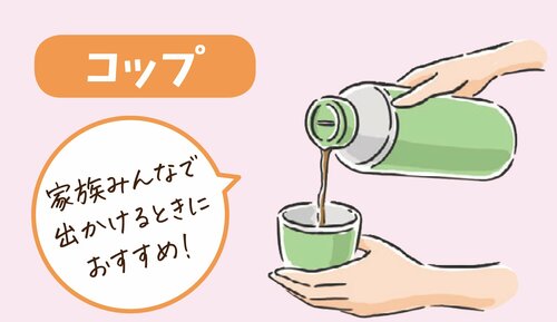 ▼コップタイプ