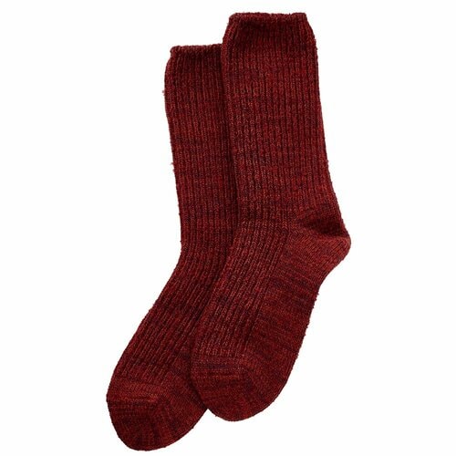 ルームソックスおすすめ タビオ  裏起毛MIXカラーソックス イメージ