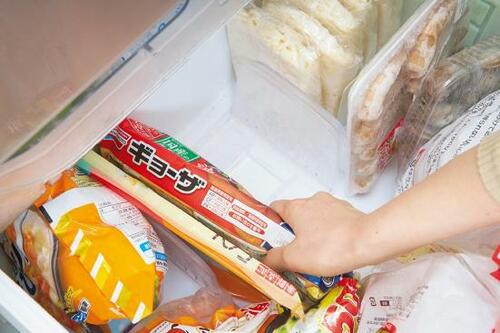 ワザ2:広がる仕切りとミニ仕切りを活用! 冷凍庫収納おすすめ イメージ5