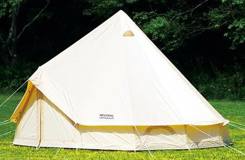 天井高めが心地いい耐水圧3000㎜の雨に強いテント イメージ