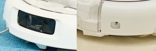 【障害物回避】ソファ下など狭い場所への進入力はDJIの勝利 DJIのスケルトンなロボット掃除機「ROMO P」おすすめ イメージ