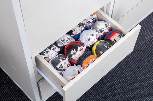 ぬいぐるみ収納にジャストフィット!