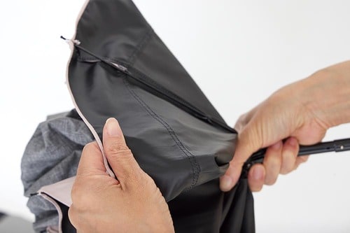 使い勝手:たたむのに時間がかかる