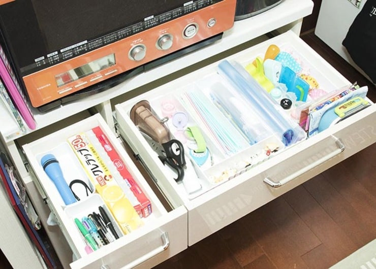知ってる？ ごちゃごちゃキッチンは「引き出しの使い方」がポイントなんです
