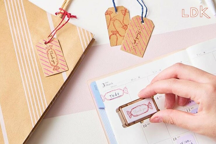 センスなしでも可愛くデコれる！「重ねて押すハンコ」にハマっています【LDK】