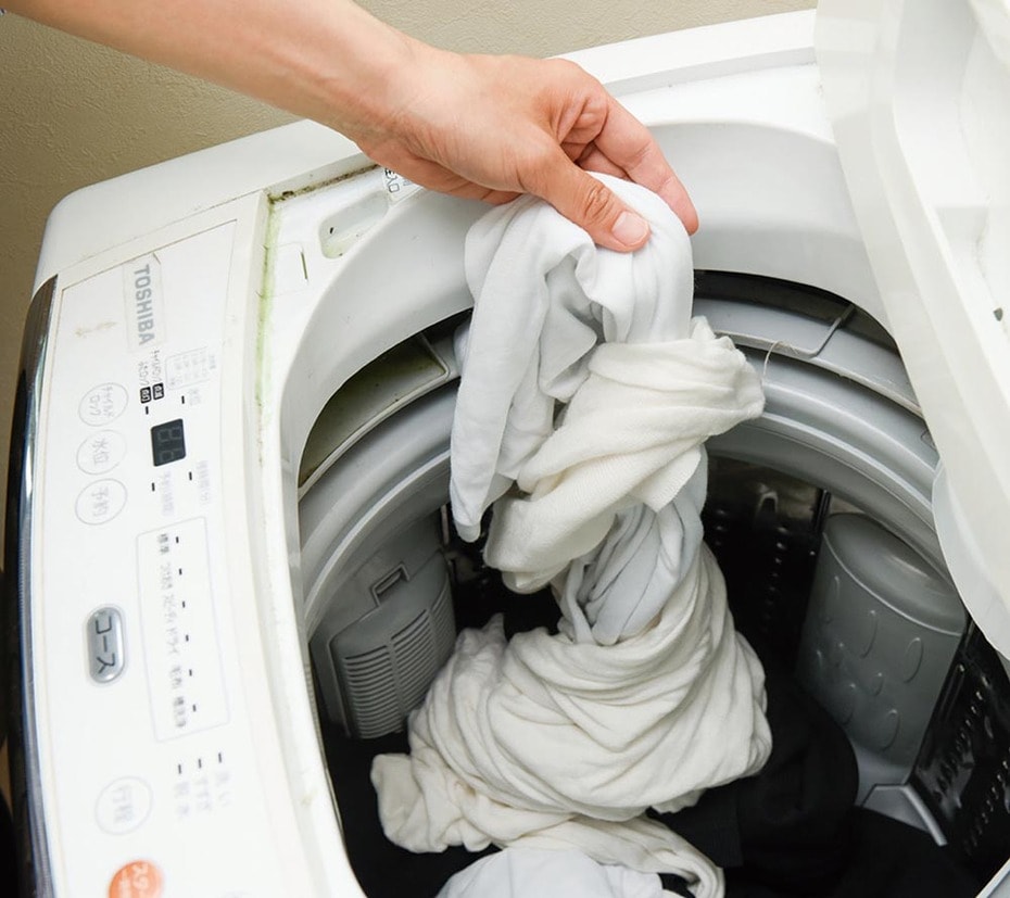 洗濯のプチストレス→脱水後の絡まりまくった服…ダイソーで解決できます