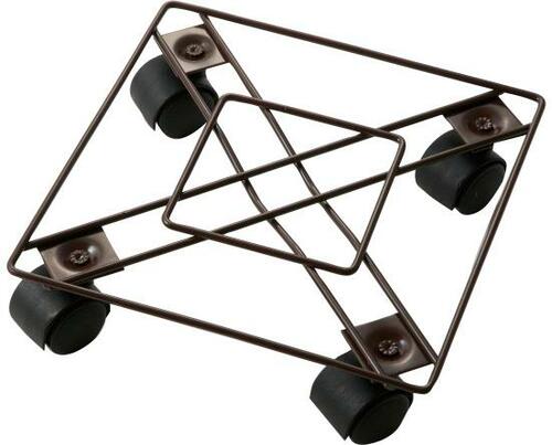 ダイソー:角型花台キャスター付:キャスター台