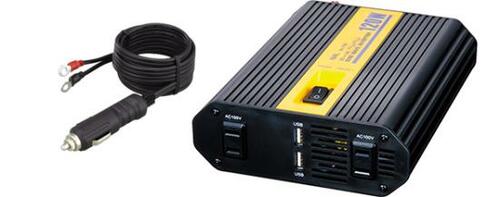 大橋産業:3WAY 正弦波インバーター 120W:カーグッズ