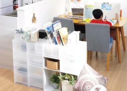 無印良品「ポリプロピレンケース・引出式・スチール」 イメージ