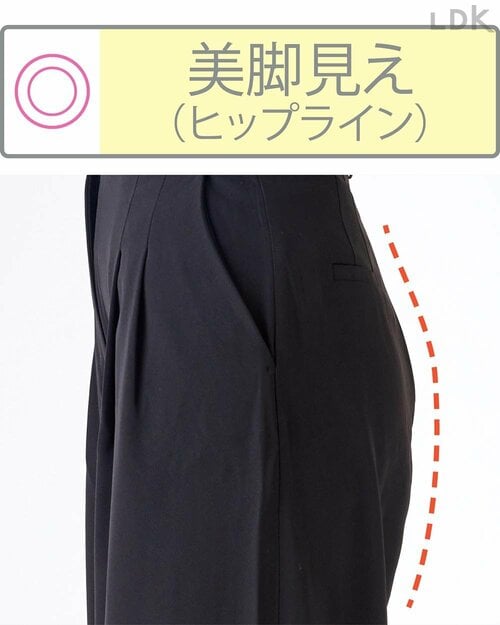 自然な丸みに 着圧ストッキングおすすめ イメージ