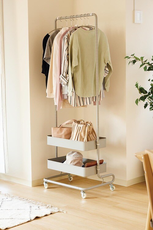 長期間使えるハンガーラック「トローリーハンガー」 イメージ3