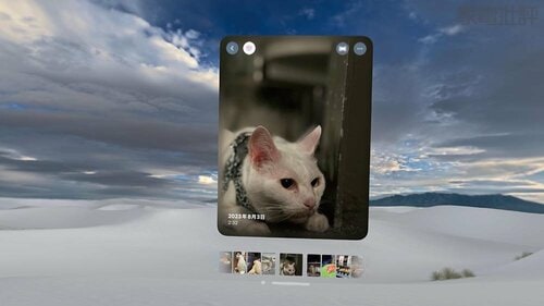 空間写真や空間ビデオもめっちゃリアル! イメージ