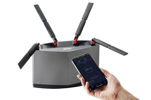 爆速を求める人にはバッファロー「AirStation WXR-5950AX12」 イメージ4